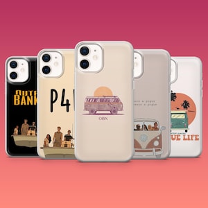 Custodia per telefono Pouge OBX Outer Banks P4L Cover per iPhone 16e, 16 Pro 15, 14, 13 Samsung S25, S24Ultra S23FE S22 A16 Pixel 9Pro XL 8A