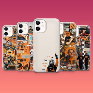 Lando Noriss Coque de portable Formule 1 LN 4 F1 Coque pour iPhone 16e, 16 Pro 15, 14, 13 Samsung S25, S24Ultra S23FE S22 A16 Pixel 9Pro XL 8A