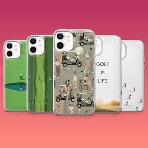 ゴルフ フォンケース ボールマスターズ カートガール PGA カバー iPhone 16e、16 Pro 15、14、13 Samsung S25、S24Ultra S23FE S22 A16 Pixel 9Pro XL 8A用