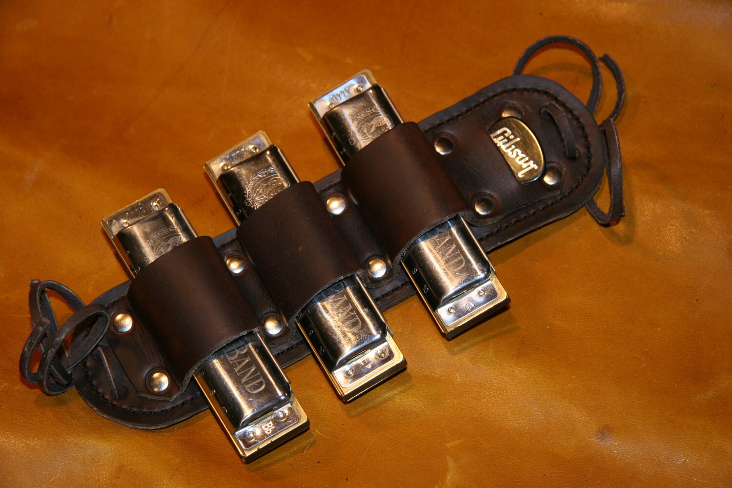 Harmonica Mic Stand Holder 3 Harps Blues Harp Guitar Pick Slot Etsy