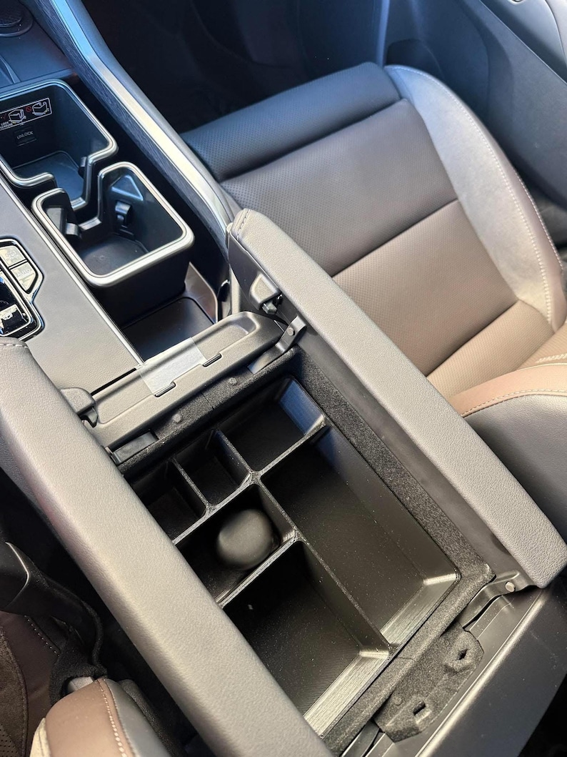 Lexus TX Mittelkonsolen-Organizer | Maßgeschneidert für 1,5" und 2" Einbautiefe 2” Depth
