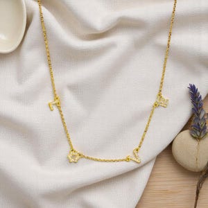 Collar con la letra LOVE en plata de ley 925, colgante de circonita cúbica en oro o plata, regalo romántico para mujer, joyería de cadena larga 2025
