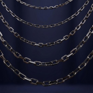 Oxidierte Sterling Silber Anker Kettenhalskette für Männer - Maskulines Geschenk für ihn