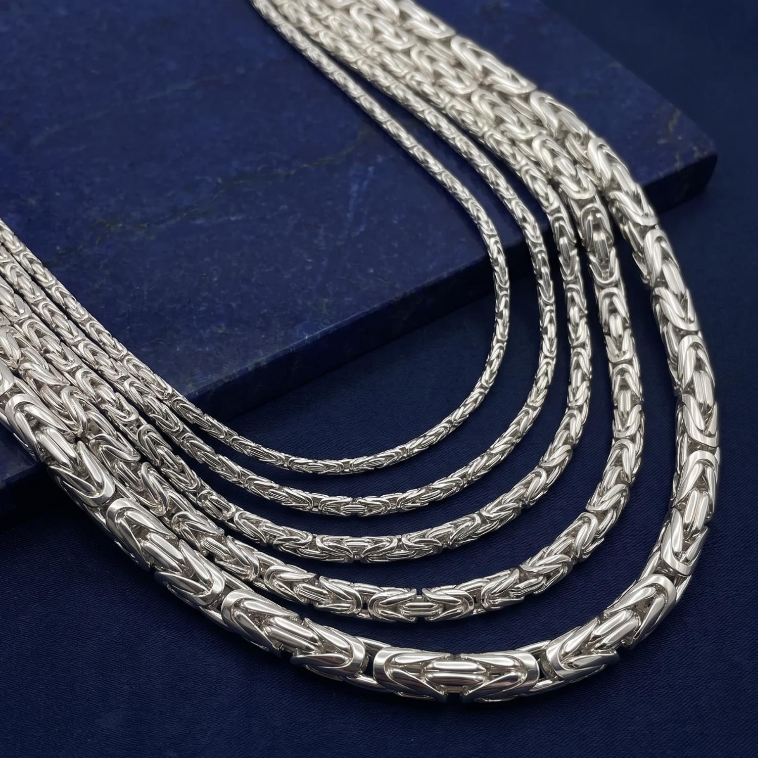 950 Silver Chain - Etsy Canada