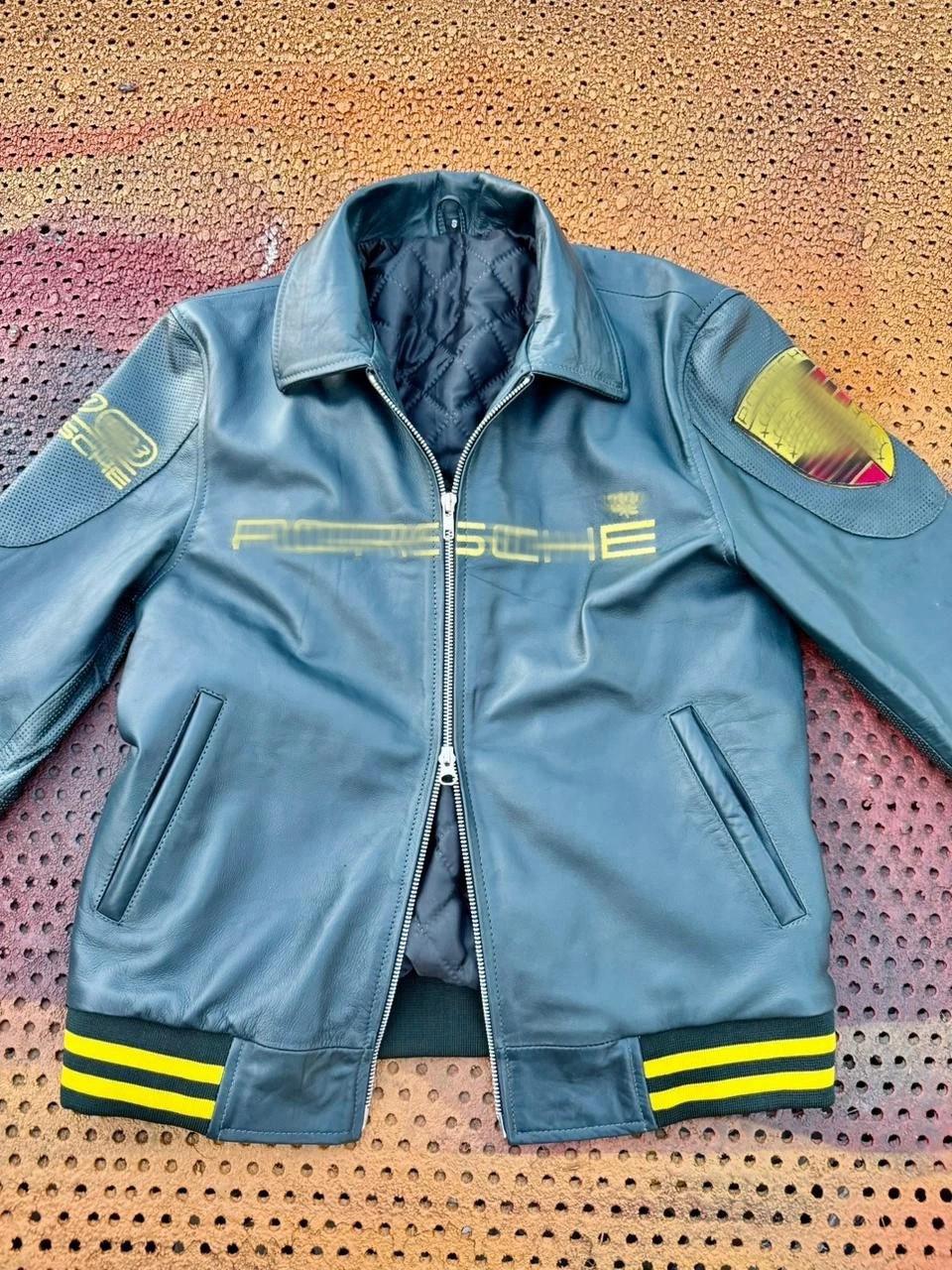 épine leather jacket Buy Porsche 993 Leather Jacket by Gigavibe | Premium Racing Wear