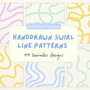 Abstract Logo Elements Pack, Minimal Line Art Shapes for Branding, Hand Drawn Swirl Design Assets, Modern Logo Design Kit