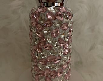 Bling Tumbler, Rhinestone Bling Tumbler, New Year Gift, Stainless Steel Tumbler, Handmade Tumbler, Diamond Tumbler, Sparkling Tumbler