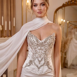 Bride Bustier Top Separates - Etsy