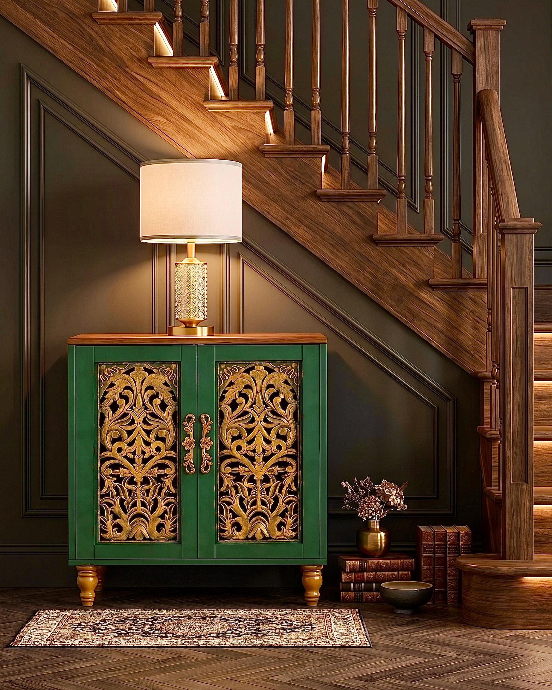 Hollywood Regency Credenza - Etsy