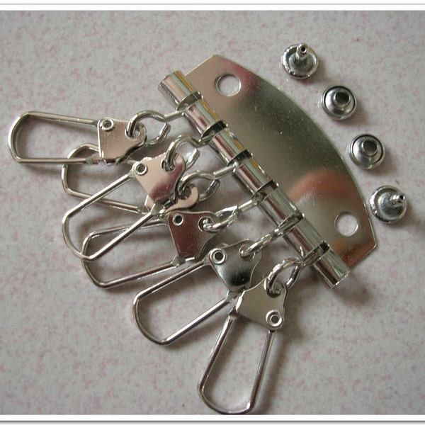 silver key organizer key holder key rings