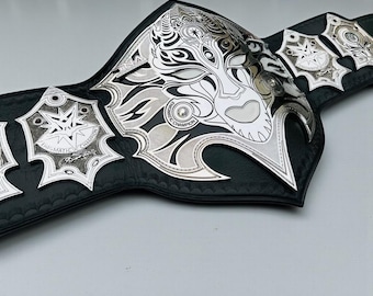 Jeff Hardy TNA Replica Championship Belt | Adult Size, 4MM Zinc Chrome
