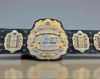IWGP Heavyweight Championship Belt, Dual Plated, Adult Size