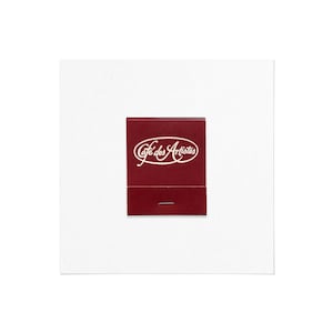 Café des Artistes (NYC) - Vintage 1970s Matchbook Cover Glicée Print - New York City Restaurant Ephemera - Framed or Unframed Wall Art