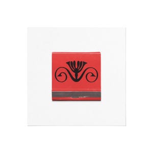 The Venetian Room (CA) - #1 - Vintage 1960s Matchbook Cover Glicee Print - Travel Ephemera - Framed or Unframed Wall Art