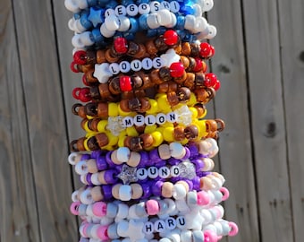 Beastars Themed Rotating Kandi Cuff