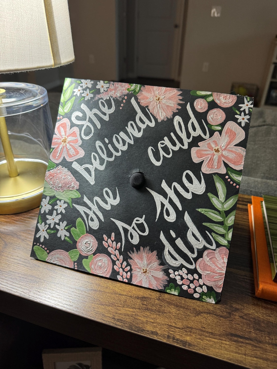 Custom Hand Painted Graduation Cap - Etsy