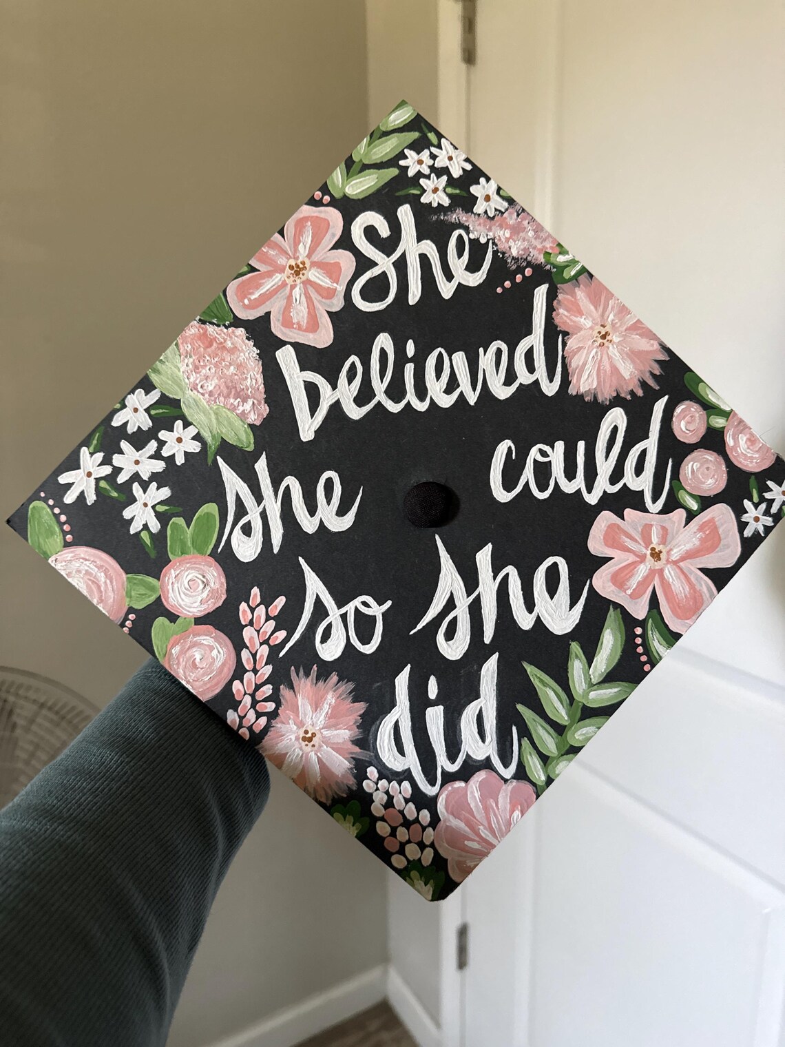 Custom Hand Painted Graduation Cap - Etsy