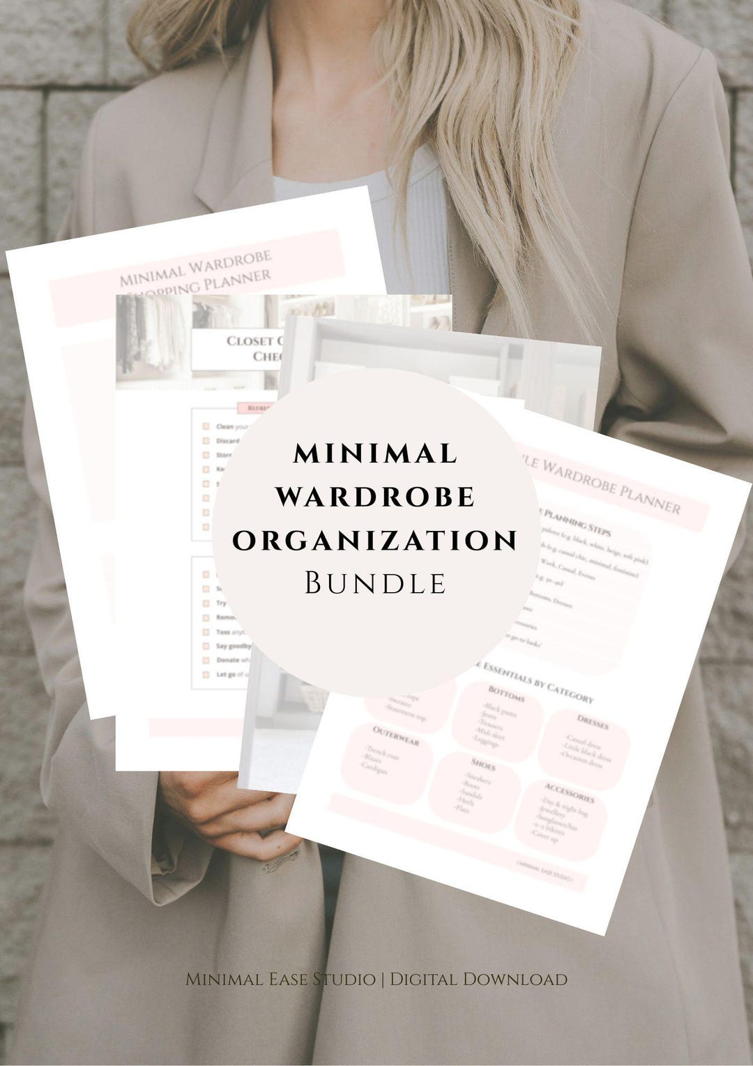 Minimal Wardrobe Organization Bundle – Closet Cleanout + Capsule ...