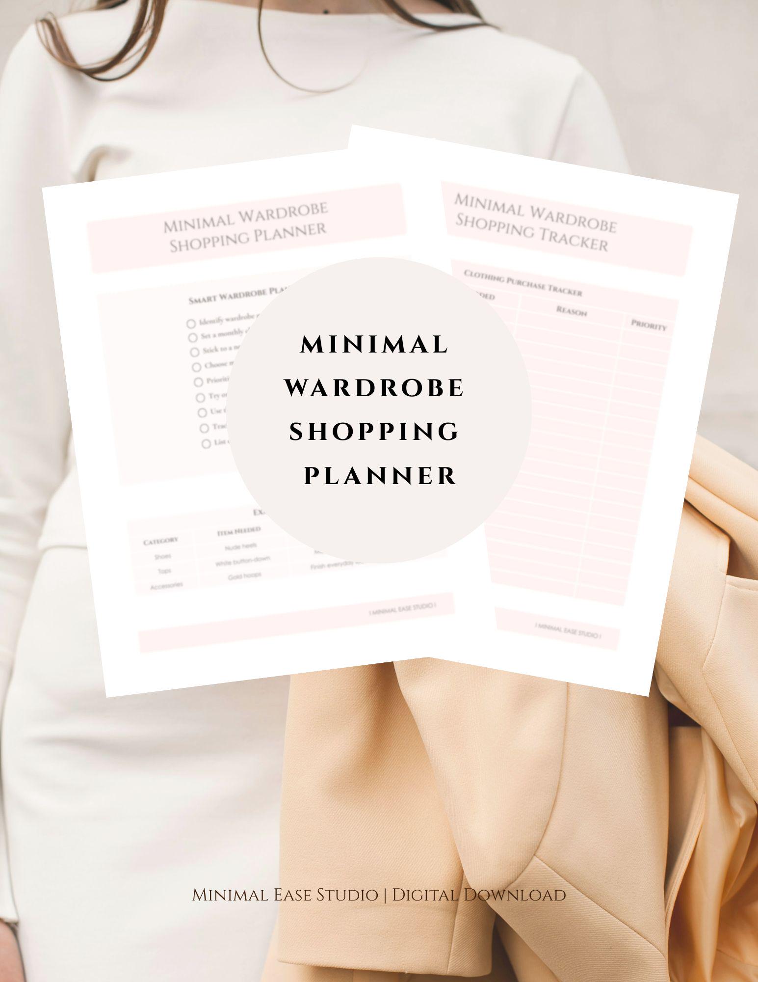 Minimal Wardrobe Organization Bundle – Closet Cleanout + Capsule ...