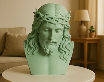 Buste van Jezus Christus - 3D-afdrukbaar STL-bestand