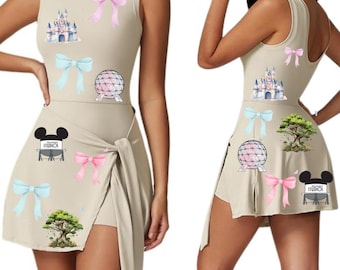 open lace back dress Disney Princess Icons Women's Athletic Dress main image 0