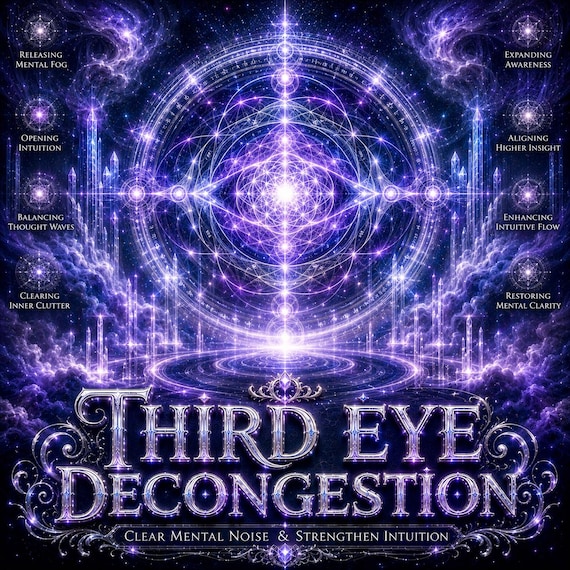 Third Eye Decongestion - Clear Mental Noise & Strengthen Intuition