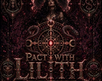 Pact with Lilith – Dark Feminine Sovereignty, Seduction & Untamed Inner Power