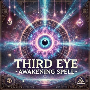 Third Eye Awakening Spell – Unlock Psychic Vision & See Beyond the Veil