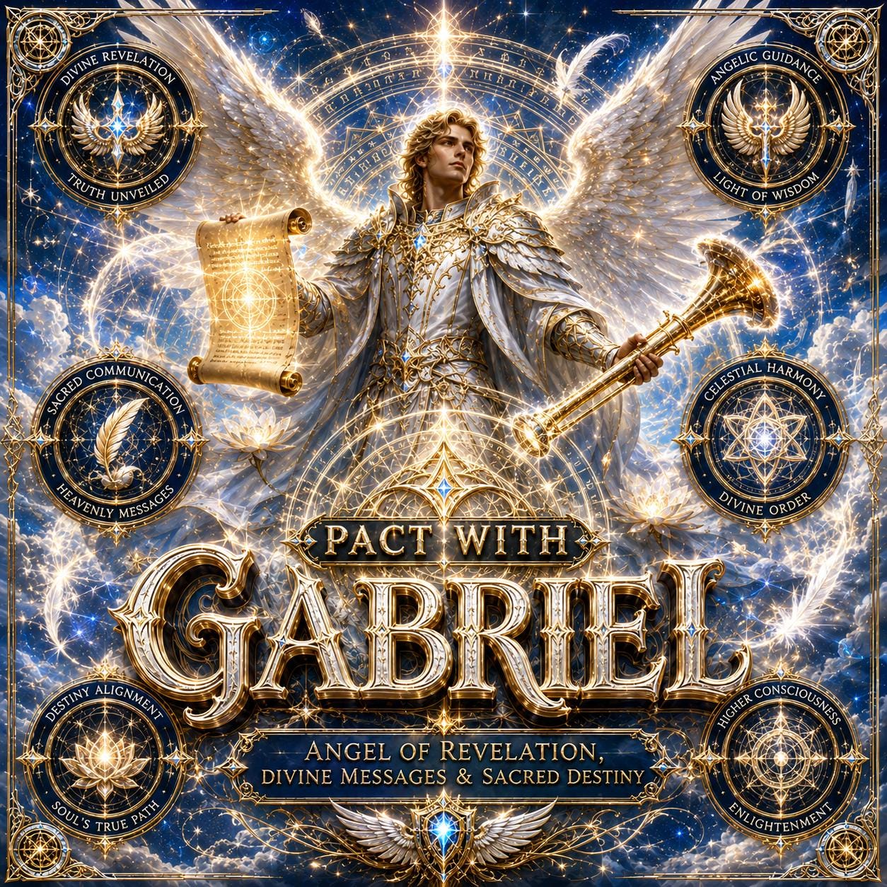 Gabriel's Message Pact With Gabriel – Angel of Revelation, Divine Messages & Sacred ...