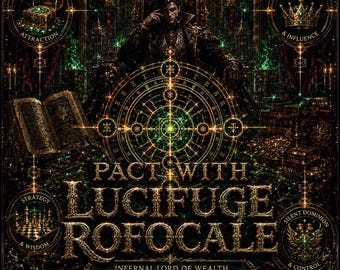 Pacto con Lucifuge Rofocale: Señor Infernal de la Riqueza, el Poder Oculto y el Dominio Estratégico.