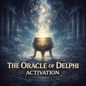 Het orakel van Delphi-activering: Apollo-helderheid, profetische kanaalafstemming en initiatie precisiewaarneming