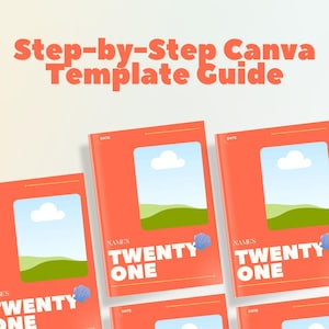 21 Dinner Birthday Template Book