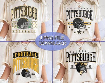 Bundle Pittsburgh Football png, Steele Football PNG, Football PNG for shirt, Pittsburgh png, Game day Football, Png Sublimation Print