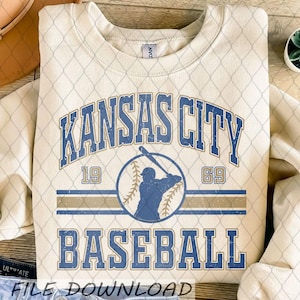 Béisbol de Kansas City PNG, archivo digital de béisbol de Kansas City, descarga digital de béisbol, PNG de béisbol para camiseta AB12