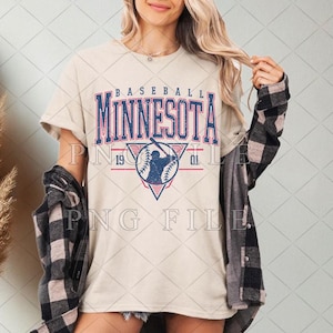 Minnesota Baseball Png, Minnesota baseball png, Game Day Digital Download, Baseball png for tshirt, Vintage Baseball Sublimation