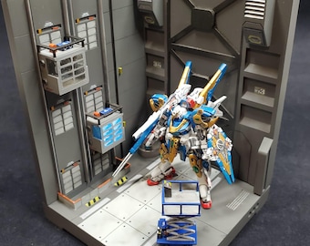 Gundam Artifact Hanger 3D-gedrucktes Resin Modell (GAB-003)