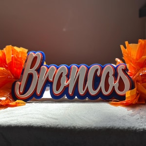 Custom Cheer Stick -Game Day Signs - Pom Pom Sign - Custom Sport Sign Stick - Personalized Name Cheer Sign - Sport Mom Sign - Pom Poms