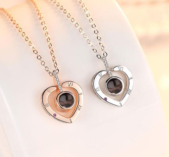 Subloom Heart Necklace – Say “I Love You” in 100 Languages