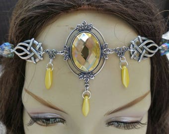 Sunbeam Circlet of the Lifesource Guardian celtic druid elven bridal gaia cosplay