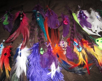 Feather Extensions for Pets (lots of 20)