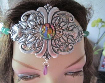 Tropical Circlet of the Summer Dreams Elven Celtic Druid LARP Bridal Renaissance