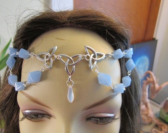Triquetra Circlet of the Winds Elven Celtic Druid Priestess Vampire Bridal Renaissance