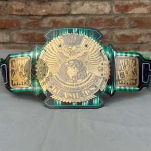 New Trple H, 30 Yearz Big Eagle Attitude Era Championship Replica Belt, 2025 Championship Belt, Brass 2mm / 4mm, Unisex Adult Belts For Fans