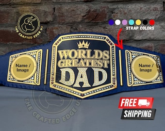 Dad Championship Belt, Mens World Heavyweight Championship Belts, Gift For Dads