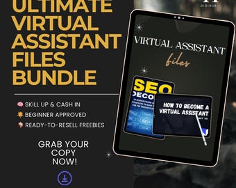 Virtual Assistant Toolkit | VA Templates, Client Onboarding (Digital Download)