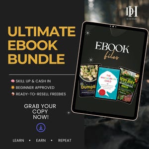 Ultimate EBook Bundle | 3 Million Digital Downloads for Self-Help, Business, Wellness & More | PLR | Resell Rights | Instant Download