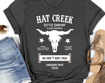 Lonesome Dove Graphic Tee: Vintage Western T-Shirt for Cowboy Fans