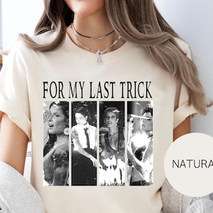 Vintage Halsey For My Last Trick The Tour Shirt 2025 Concert Tee  Halsey Graphic Shirt Fan Gift Official Merch Music Fan Shirt
