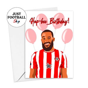 Carte d'anniversaire de Brentford Bryan Mbeumo
