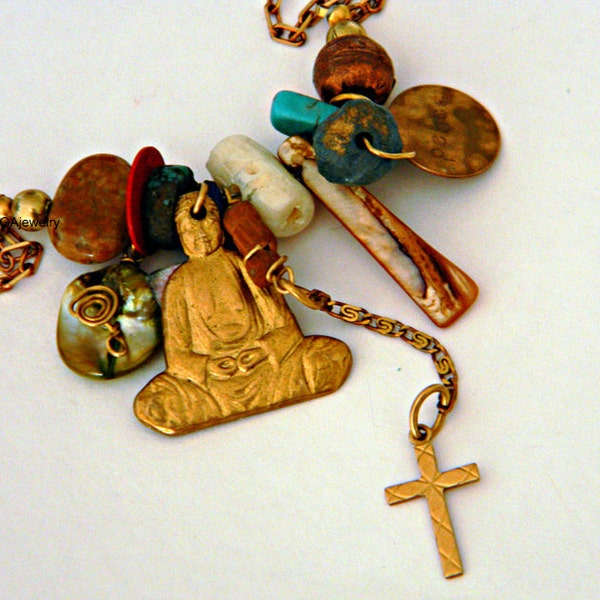 Spiritual amulet mini necklace